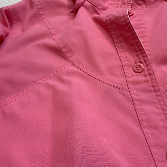 Vintage London Fog Pink Trenchcoat Jacket Women’s Size 14 Made In Taiwan - Picture 9 of 9